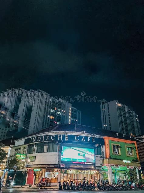 Night Photo in the City of Bandung Which is on Jalan Braga Editorial Image - Image of jalan ...