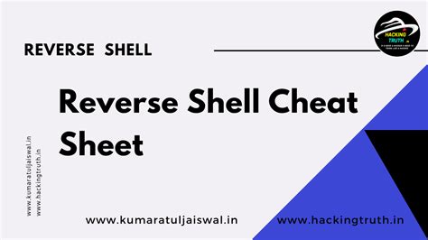 Reverse Shell Cheat Sheet