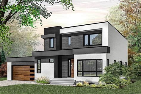 Modern House Plan with Great Visual Appeal - 22462DR | Architectural Designs - House Plans