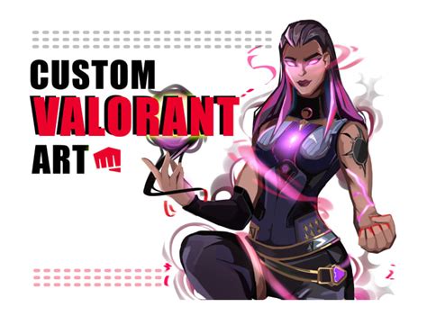 Draw valorant character art by Aishakamran155 | Fiverr