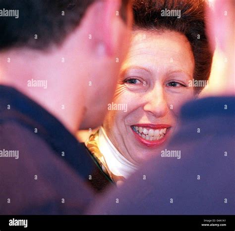 The Princess Royal during her visit to HMP Barlinnie in Glasgow today (Thursday). Photo by Daily ...