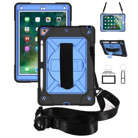 iPad 6th Generation Case, iPad 5th Generation Case, iPad 9.7 2017/2018 Shockproof Case, Dteck ...