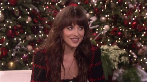 Dakota Johnson Uttered Her Immortal Words To Ellen A Year Ago