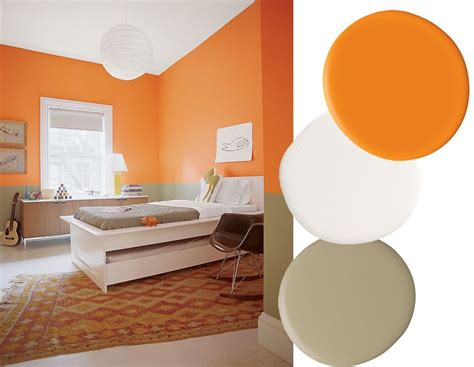 best paint color combinations Orange Paint Colors, Best Paint Colors, Room Colors, Wall Colors ...