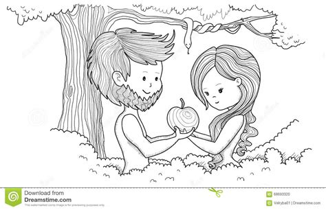 adam and eve black and white clip art 20 free Cliparts | Download ...