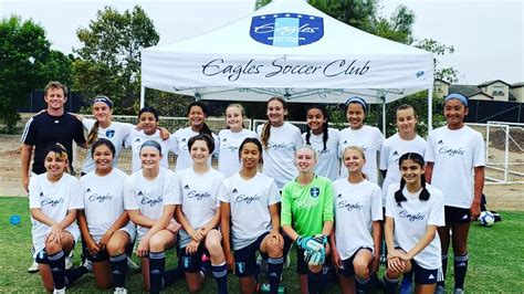 COAST SOCCER LEAGUE 2021 Standings for GIRLS UNDER 13 Gold