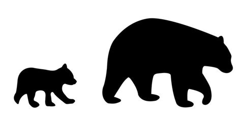 Bear Cub Silhouette Images – Browse 2,489 Stock Photos, Vectors, and ...