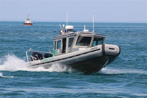 Michigan Exposures: A Coast Guard and Border Patrol Boat