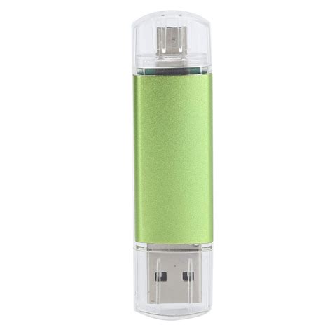 ASHATA 753 Micro USB Flash Drive, 2Plug USB Memory Flash Drive, USB ...