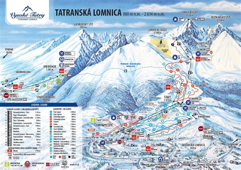 Tatranska Lomnica Ski Trail Map Free Download