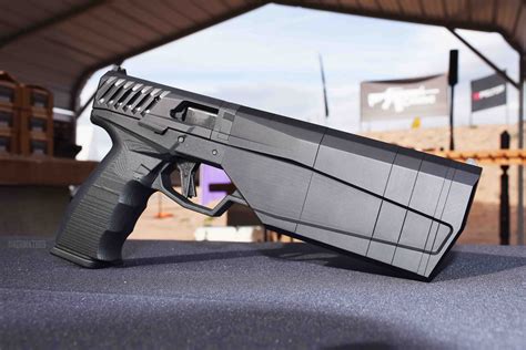 Updated SilencerCo Maxim 9 integrally suppressed pistol at SHOT 2016 ...