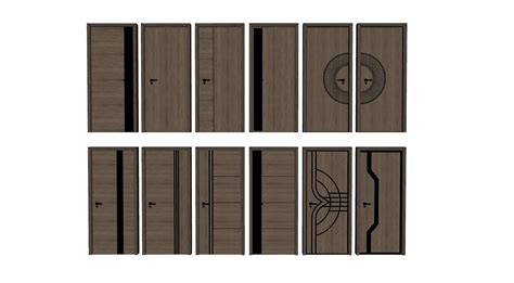 3D WOOD DOOR [SKETCHUP MODELS - FREE DOWNLOAD] - Lumion Việt Nam