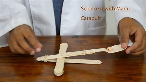 How To Make A Catapult With A Spoon Rubber Bands And Popsicle Sticks ...