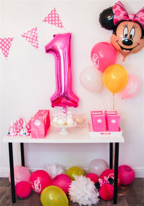 Minnie Mouse First Birthday Party | Celebration Stylist | Popular Party Planning Blog