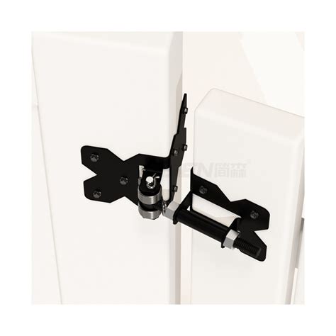 Black Garden Gate Hinges Use for Vinyl Fence Gate - China Stainless ...