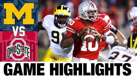 #2 Michigan vs #1 Ohio State | 2006 Game Highlights | 2000's Games of ...