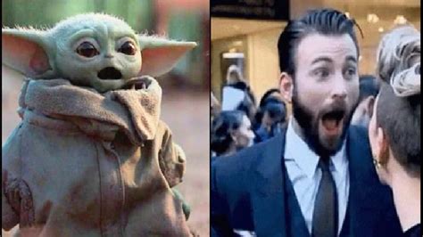 Twitter user reimagines Chris Evans as Baby Yoda. Pics will leave you ...