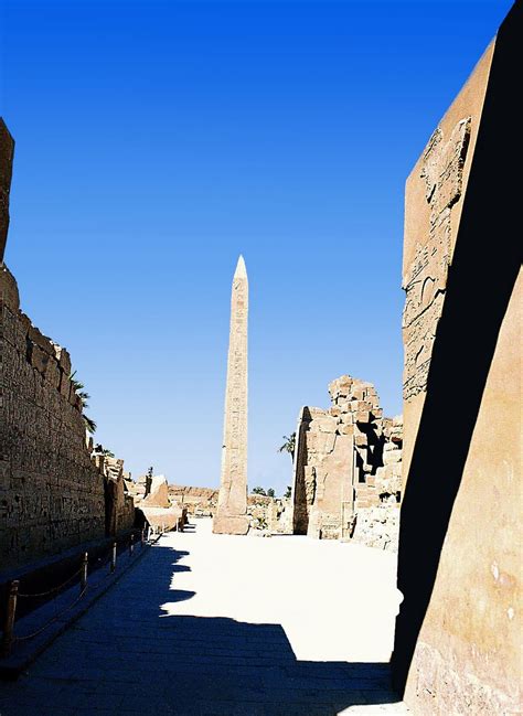 Stock Pictures: Karnak Temple and Pillar Designs