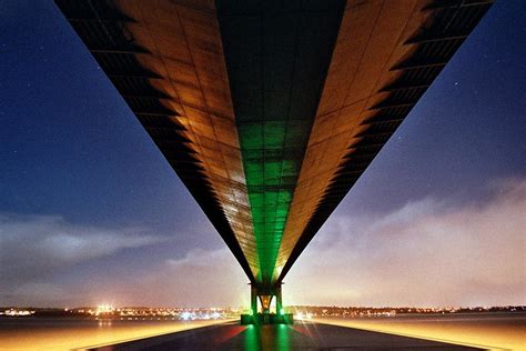 Humber Bridge at Night on Film | Yep another Picture of the … | Flickr