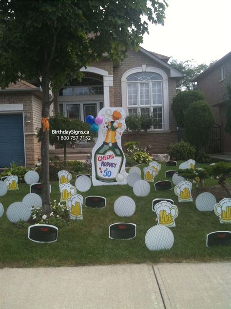 Gallery of Lawn Signs - Birthday Lawn Signs