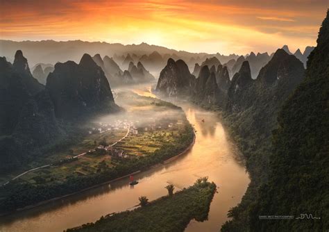 navigate on Li river - This is the famous Li river in China. Taken from ...