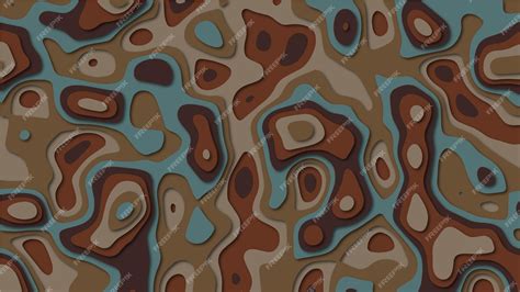 Premium Vector | Abstract color topography map background