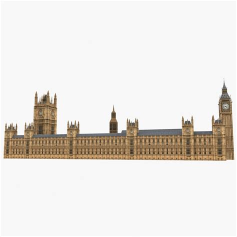 Westminster Parliament Building 3d Max