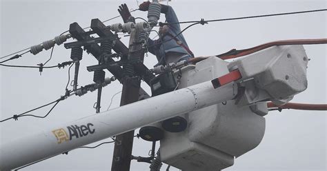 New England Residents Experiencing Power Outages From Wind and Rain