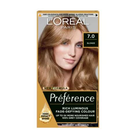 Blonde Loreal Preference Hair Color Chart - kellarintotuuksia