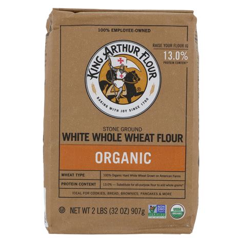 King Arthur 100% Organic White Whole Wheat Flour - Shop Flour at H-E-B