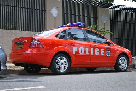 police car | a police car parking in the front of pakistan e… | Flickr