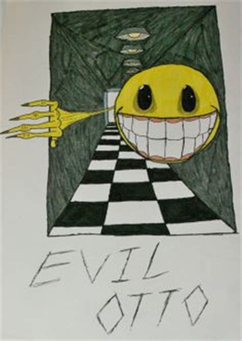 Evil Otto from "Berzerk" | Evil, Domo arigato, Creepypasta