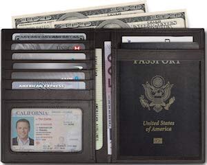 RFID Blocking Leather Passport Cover - GHPtravelGHPtravel