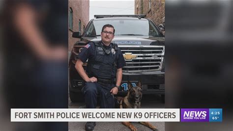 Fort Smith Police Department adds two new K-9 Officers | 5newsonline.com