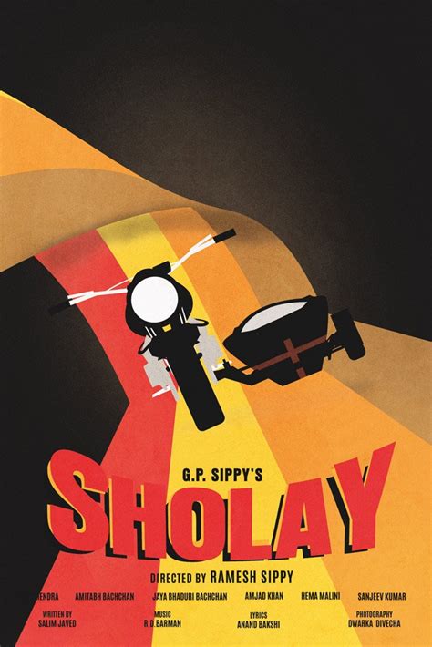 Sholay (1975) Movie Poster – My Hot Posters