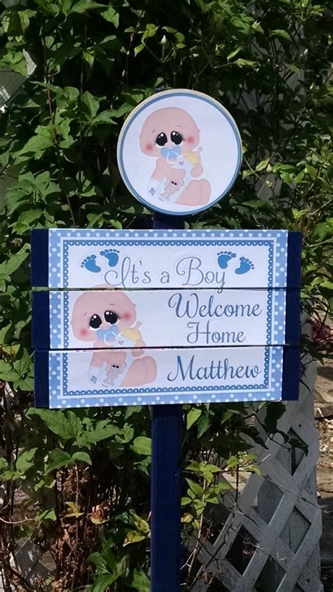 Welcome Home Baby Yard Sign | Etsy