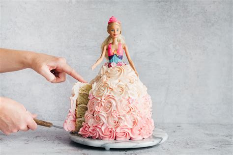 Princess Barbie Cake Recipe | How to Make Princess Barbie Cake