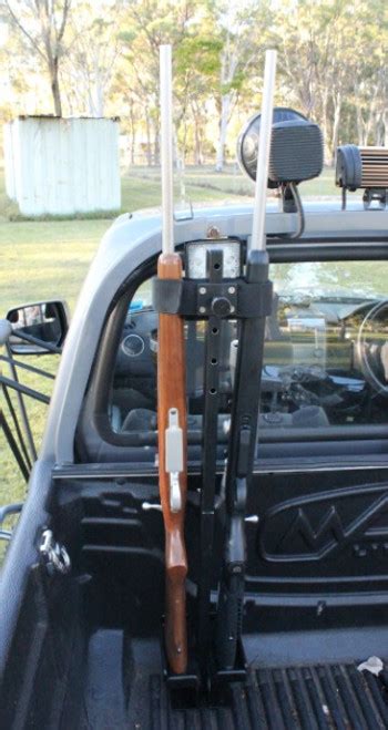 Floor Mounted Vehicle Gun Rack | AusHunter Online