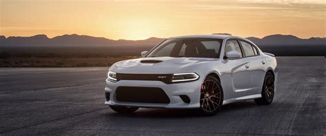 Dodge Charger Hellcat, Car, Sunset