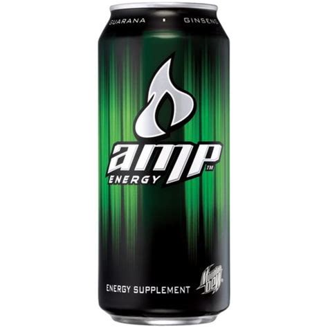 AMP Energy Original Citrus Flavored Energy Drink, 16 Fl. Oz. - Walmart ...