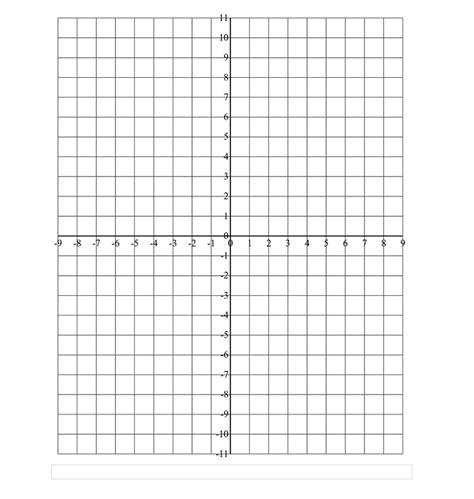 Coordinate Graph Paper Printable Templates in PDF