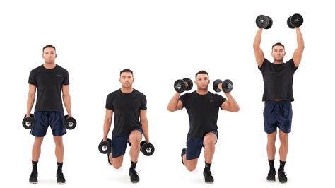 Lunges with weights: Using barbells and dumbbells | Fit&Well