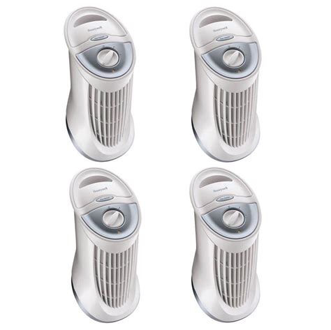 Honeywell HFD-010 QuietClean Washable Filter Compact Tower Air Purifier ...