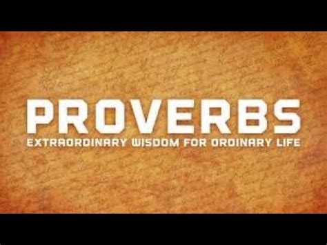 August 28, 2022 READING A PROVERB A DAY (PROVERBS 28) THE PROBLEM WITH PRIDE (chapters 16, 21 ...