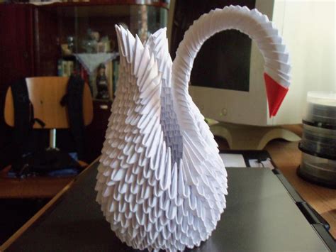 3D Origami Swan 03 by MinakoAzumi on DeviantArt