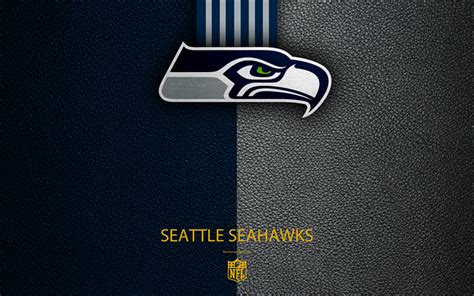 Download wallpapers Seattle Seahawks, 4k, american football, logo ...