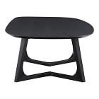 Sculptural Ash Wood Oval Coffee Table | West Elm