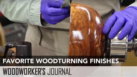 Favorite Woodturning Finishes - YouTube