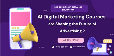 How AI Digital Marketing Courses are Shaping the Future of Advertising? | MIT School of Distance ...