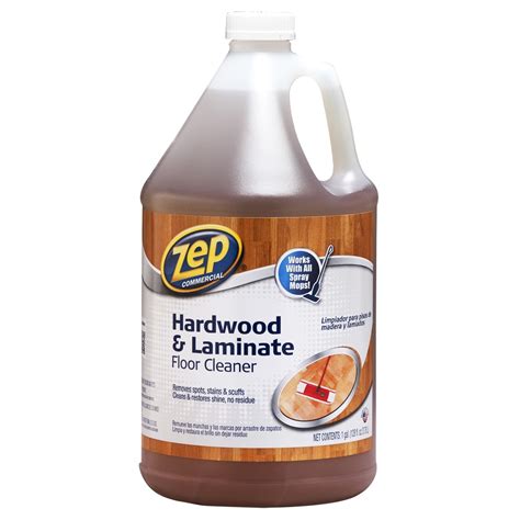 Zep Hardwood Floor Cleaner, 128 Oz Bottle | OfficeSupply.com